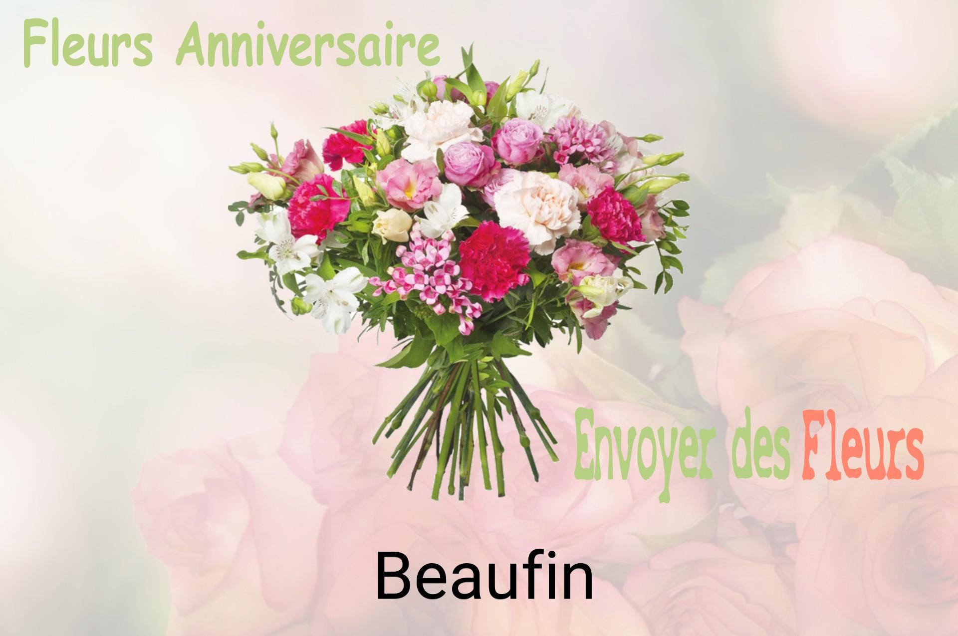 Bouquet de fleurs d’anniversaire livré à Beaufin